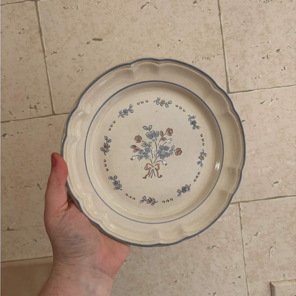 Cordella Bluet salad plate